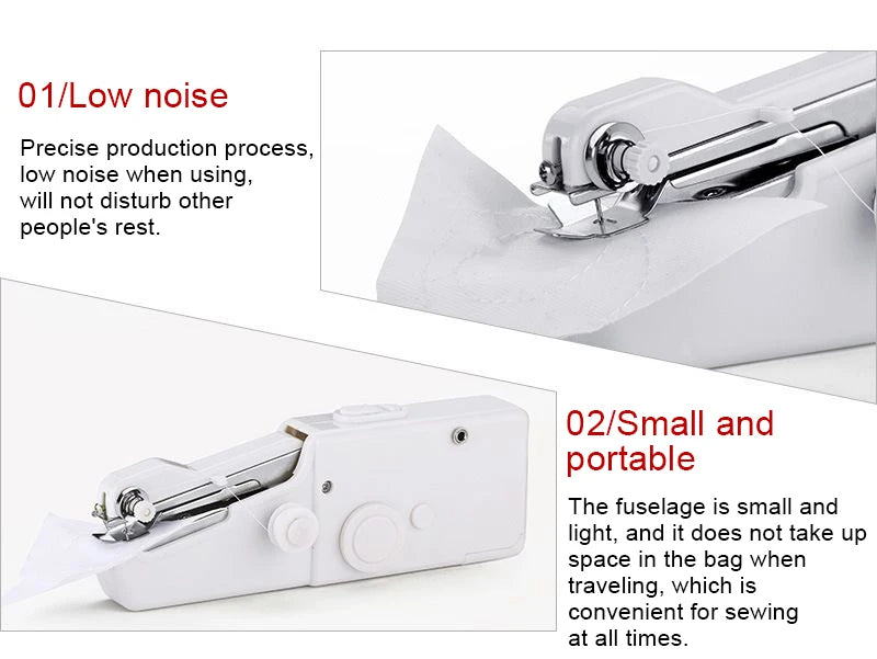 Handy Stitch Go – The Portable Sewing Machine for Instant Repairs