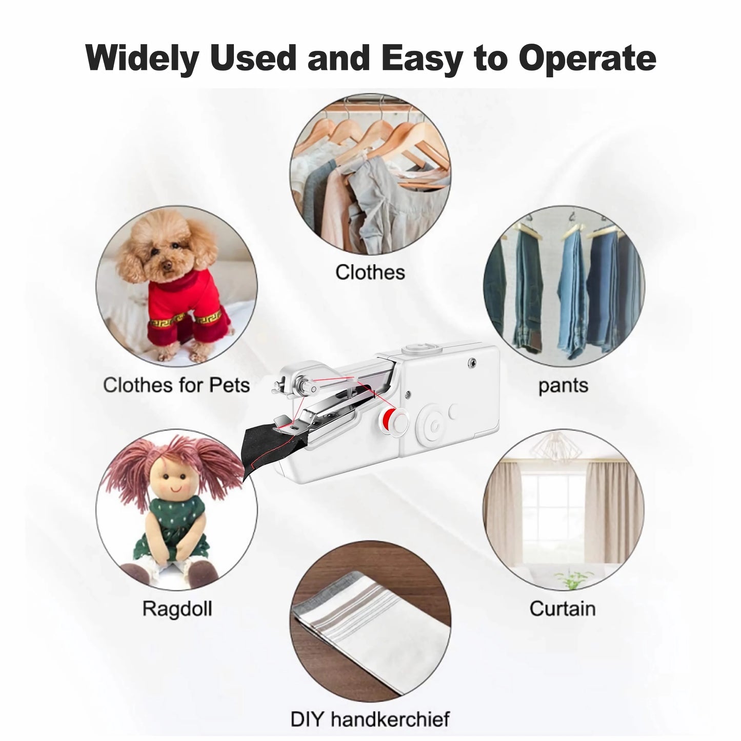 Handy Stitch Go – The Portable Sewing Machine for Instant Repairs