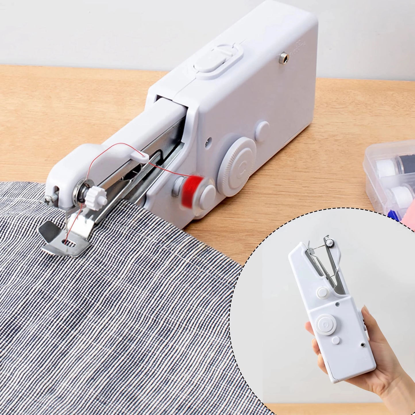 Handy Stitch Go – The Portable Sewing Machine for Instant Repairs